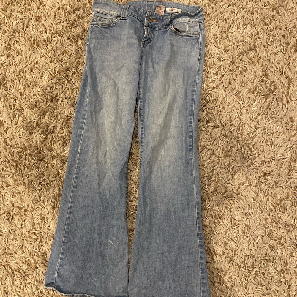 Women's Low Rise Wide Leg Baggy Jeans